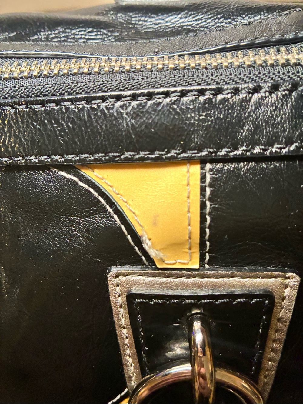 Vintage Coach 70th Anniversary Inlaid C Convertible Signature Satchel - Picture 8 of 16